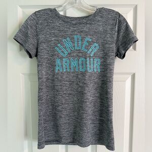 UNDER ARMOUR full length workout tee (XS)